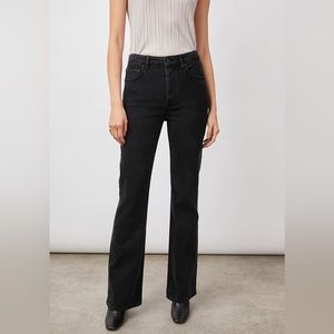 NWT Rails The Sunset High Rise Slim 
Flare Leg Jeans in Tarmac Sz 25
